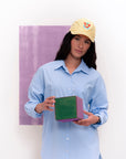 Clock in cap