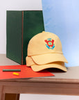 Clock in cap