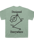 Here, there, everywhere tee