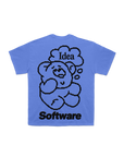 Culture fit tee in blue